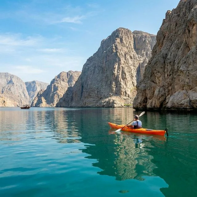 Kayaking in Musandam Fjords | Paddle Through Arabia's Norway