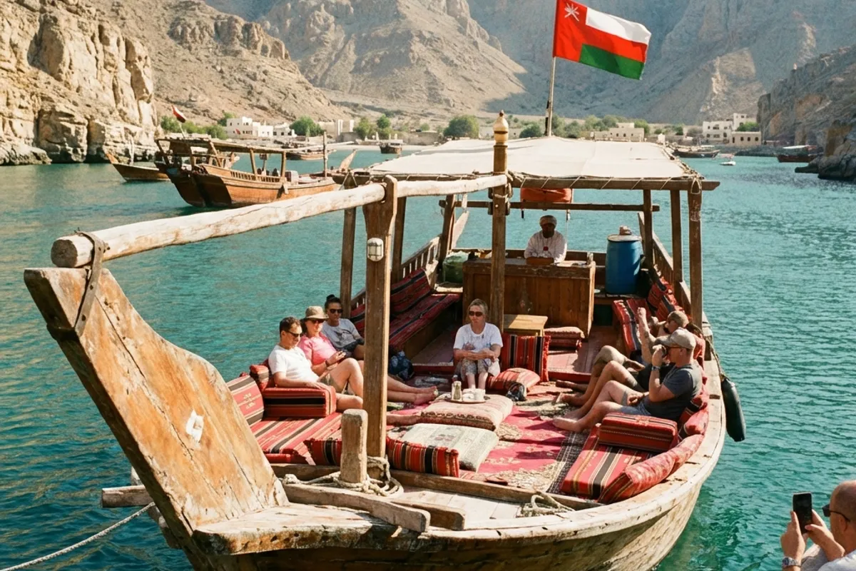 Traditional dhow boat
