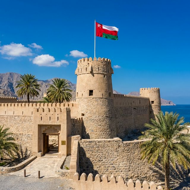 Khasab Fort entrance